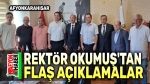 AFSÜ hakkında flaş açıklamalar!..