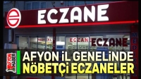5 Temmuz 2024 Afyon’da bugün nöbetçi eczaneler