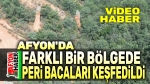 Afyon’da farklı bir alanda peri bacaları keşfedildi