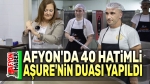 Afyon’da 40 Hatimli Aşure’nin duası yapıldı