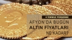 Afyon’da Uzun Çarşı’da bugün altın fiyatları ne kadar? 4 Temmuz  2024  Perşembe