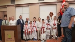 Başarılı sporcular Belediye Meclisinin konuğu oldu