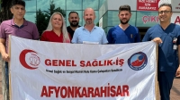 Genel Sağlık-İş Afyon İl Temsilcisi İsmail Sayın: İktidar ve TÜİK eliyle milyonların boğazı sıkılmakta
