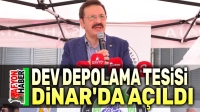 Lisanslı Depoculuk Tesisinin 2. etabı Dinar’da açıldı