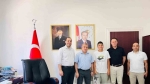LGS İl Birincisi Ahmet Eymen Koç, Kaymakam Öztürk’ü ziyaret etti