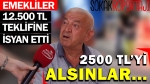Afyonlu Emekliler 12.500 TL Teklifine İsyan Etti: “2500 TL’yi Alsınlar…”