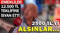 Afyonlu Emekliler 12.500 TL Teklifine İsyan Etti: “2500 TL’yi Alsınlar…”