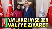 Masterchef Ayşe Ekiz, Vali Yiğitbaşı’nı ziyaret etti