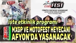 Afyon’da MXGP ve Motofest heyecanı yaşanacak