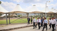 Söğüt şenlikleri için alanda incelemeler yapıldı