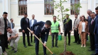 Tarım ve Orman Bakanı İbrahim Yumaklı, Bilecik’te çınar fidanı dikti