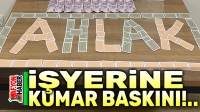 İşyerine kumar baskını!..