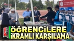 Afyonkarahisar İl Müftülüğü öğrencileri ikramlarla karşıladı