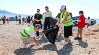 Bodrum’da deniz çöpü izleme programının dördüncüsü yapıldı