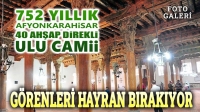 Afyon Ulu Camii, görenleri hayran bırakıyor…