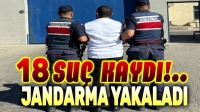 Jandarma suç makinesini yakaladı