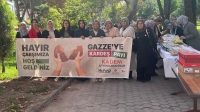 Afyonkarahisar’da Gazze için hayır çarşısı kuruldu