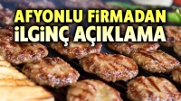 Afyonlu firmadan ilginç açıklama