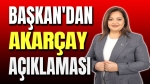 Başkan Burcu Köksal’dan Akarçay açıklaması