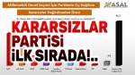 Kararsızlar Partisi birinci sırada!..