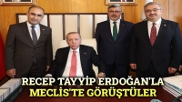 Afyon Milletvekilleri Recep Tayyip Erdoğan’la görüştü