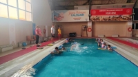 Afyonkarahisar’da ‘Yüzme Bilmeyen Kalmasın’ projesi devam ediyor