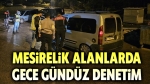 Mesirelik alanlarda gece gündüz denetim!..