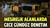 Mesirelik alanlarda gece gündüz denetim!..