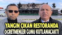 Restoranda öğretmenler günü kutlaması yapılacaktı