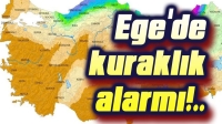 Ege Bölgesinde kuraklık alarmı!..