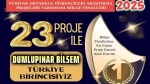 Dumlupınar BİLSEM, rekor kırdı, yine Türkiye birincisi oldu!..