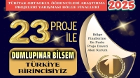 Dumlupınar BİLSEM, rekor kırdı, yine Türkiye birincisi oldu!..