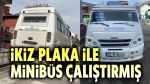 Afyon Polisi yakaladı!.. İkiz plaka ile minibüs işletmiş!..