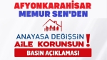 Afyonkarahisar Memur Sen’den imza kampanyası!..