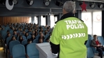 Afyon Polisi, lise öğrencilerine asayiş semineri verdi