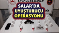 Afyon Salar’da uyuşturucu operasyonu!..