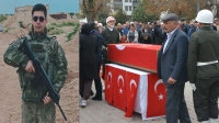 Afrin’de vefat eden asker toprağa verildi
