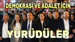 CHP’liler Zafer Meydanına demokrasi ve adalet için yürüdü