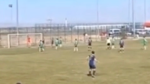 Afyon’da U-18 Yarı Finalinde müthiş gol: Son dakikada öyle bir gol attı ki…
