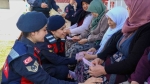 Kadına yönelik şiddetle mücadele bilgilendirmesi yaptılar