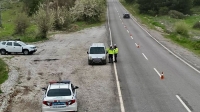 Muğla’da havadan dron ile trafik denetimi yapıldı