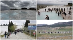 Pamukkale’de bayram tatilinin başından beri 19 binden fazla turist ağırlandı