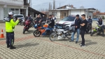 Sinanpaşa’da Jandarmadan motosiklet sürücülerine eğitim