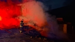 Afyon’da tandır evinde çıkan yangın korkuttu