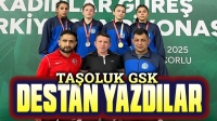 Taşoluk GSK’lı güreşçilerden tarihi başarı!..