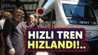 Veysel Eroğlu: Hızlı tren çalışmaları hızlandı