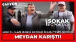 Afyon’da emekliye 4.000 TL olan bayram ikramiyesini sorduk: Meydan karıştı!