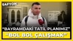 Afyon halkı bayram tatilinde nereye gidecek?: “Bayramdaki tatil planımız bol bol çalışmak”