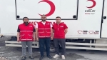 Afyonkarahisar Kızılay ekibi deprem bölgesinde