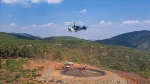 Afyon’un ormanları için yeni dönem: Helikopter destekli yangın havuzu kuruldu